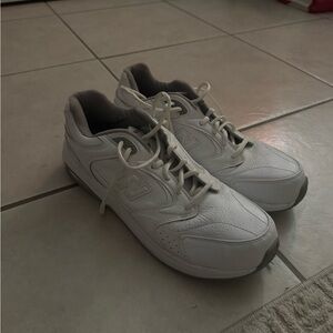 New Balance Classic White Leather Training Sneakers